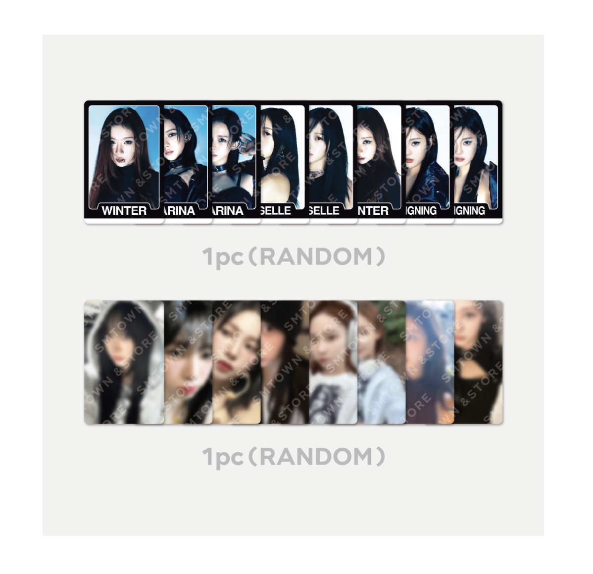 aespa WEEK – DRAMA CITY md ของสะสม - Random Trading Card - แบบ B ver