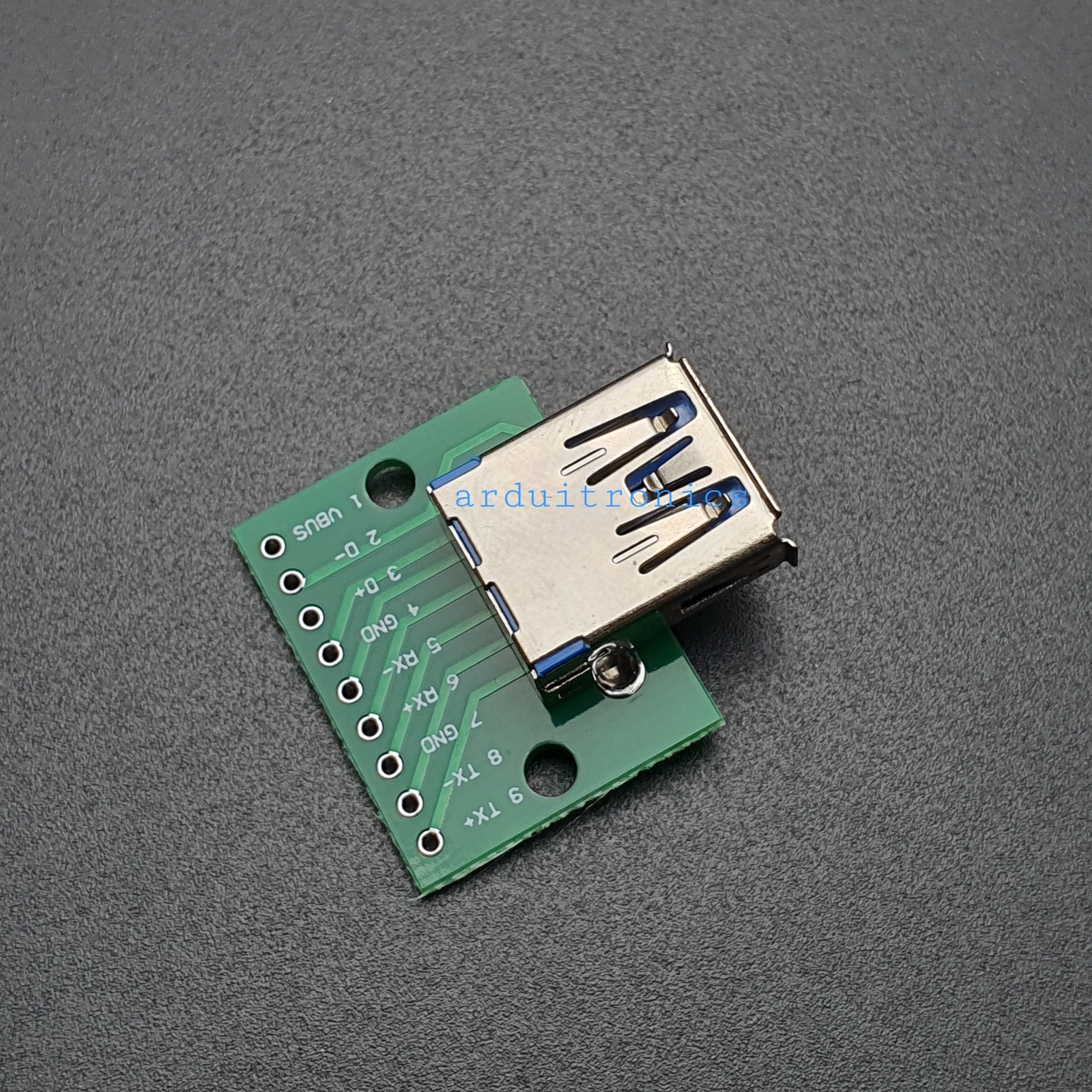 C37 USB 3.0 Type A Female to DIP Converter Breakout