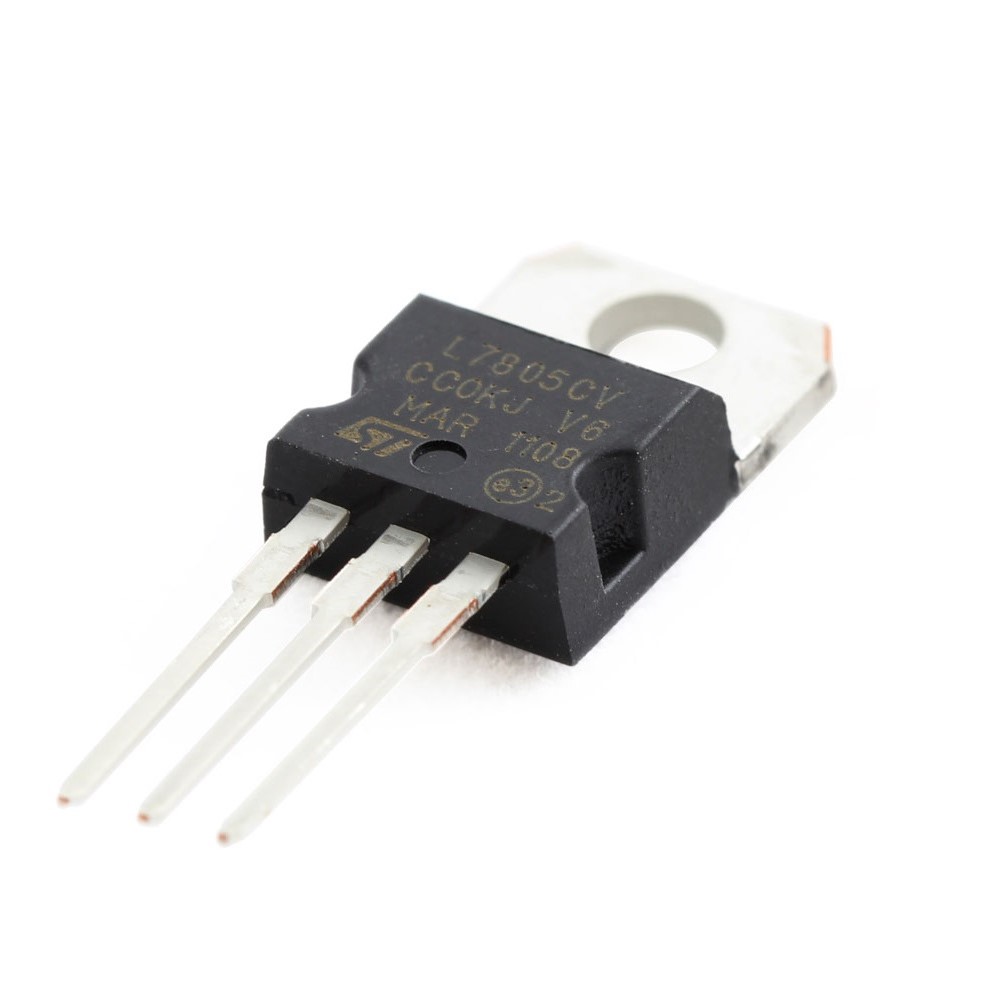 L7805CV Linear Voltage Regulator, 1.5A, 5 V 3-Pin, TO-220