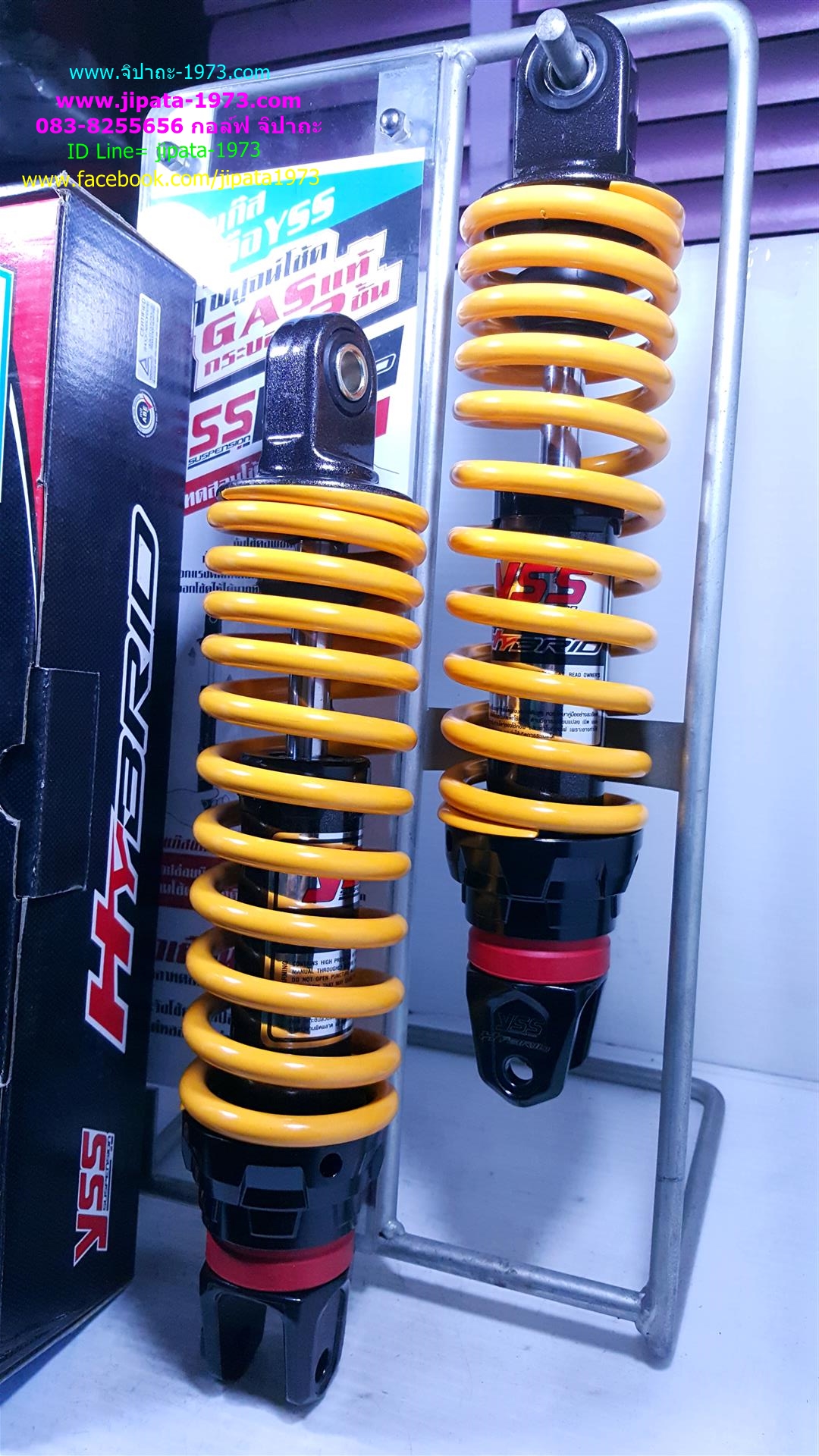 (Nouvo)โช้คอัพหลังคู่ YSS รุ่น DTG (ไฮบริด) สำหรับ Yamaha Nouvo