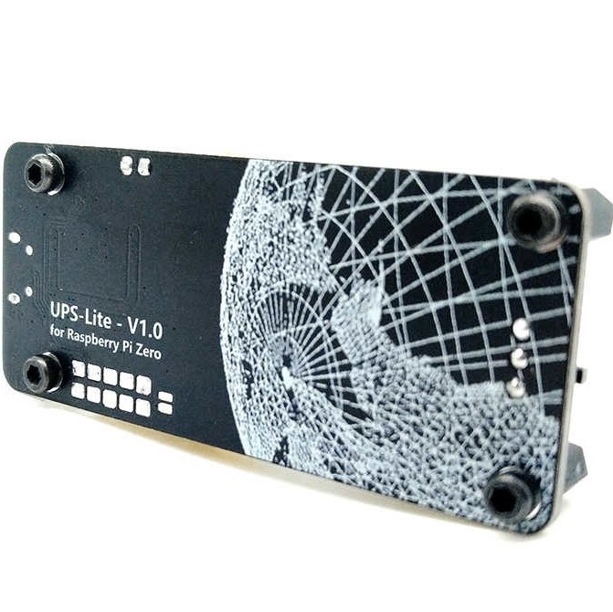 RPi Zero W UPS HAT with Integrated Serial Port and Power Detection + Free 1000mAh Lithium Battery