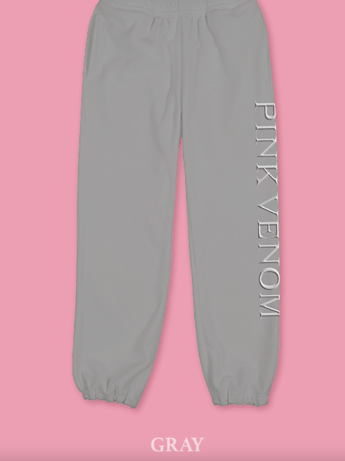 BLACKPINK -Pink Venom] Official Merch - Sweatpants - ระบุแบบ และ สี ที่ต้องการ