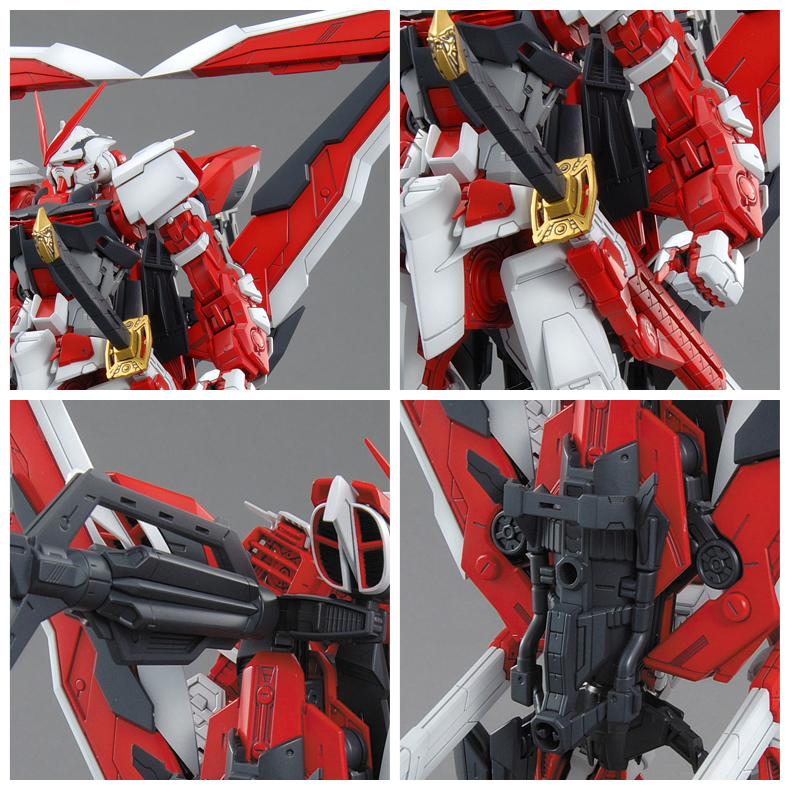 MG 1/100 MBF-P02KAI Gundam Astray Red Frame Kai