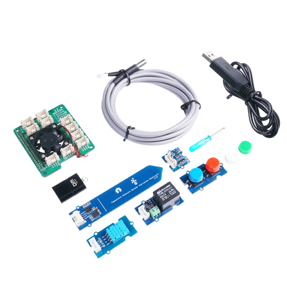 Grove Smart Agriculture Kit for Raspberry Pi 4 - designed for Microsoft FarmBeats for Students (แท้จาก SeeedStudio)