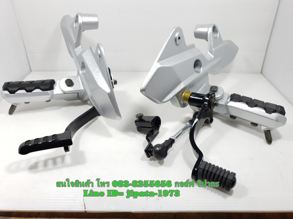 (GR 150) ชุดขาพักเท้าหน้า และ หลัง GPX Demon 150 GR แท้