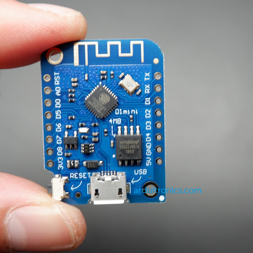 D1 Mini V3 (NodeMCU based ESP8266) + Free Pin Headers