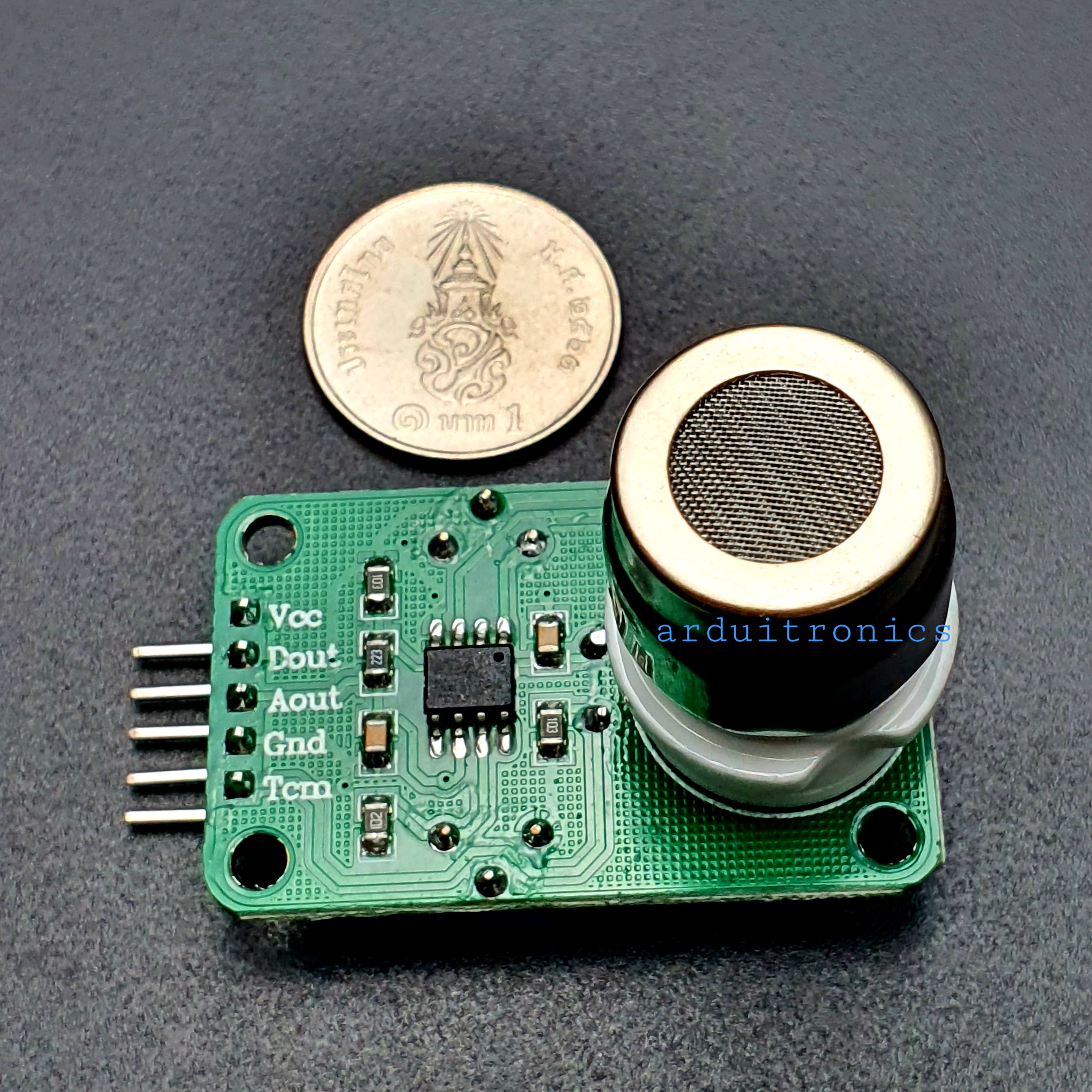 MG-811 Carbon Dioxide Co2 Sensor Module เซ็นเซอร์วัดก๊าซคาร์บอนไดออกไซด์ Co2 PCB สีเขียว