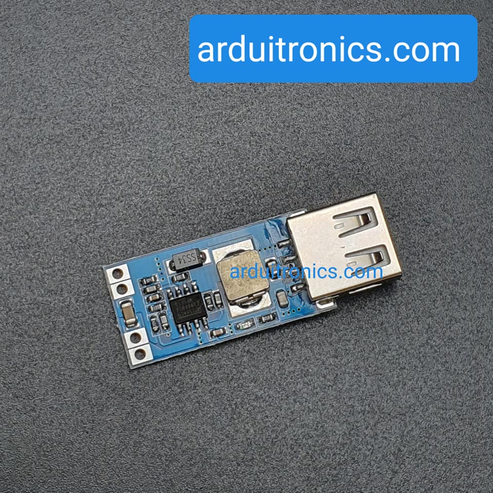 DC-DC USB Step Down 7.5-28V to 5V จ่ายกระแสต่อเนื่องที่ 2A สูงสุด 2.5A