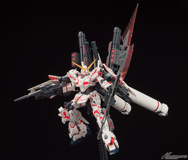 HGUC 1/144 RX-0 Full Armor Unicorn Gundam (Destroy Mode / Red Color Ver.)