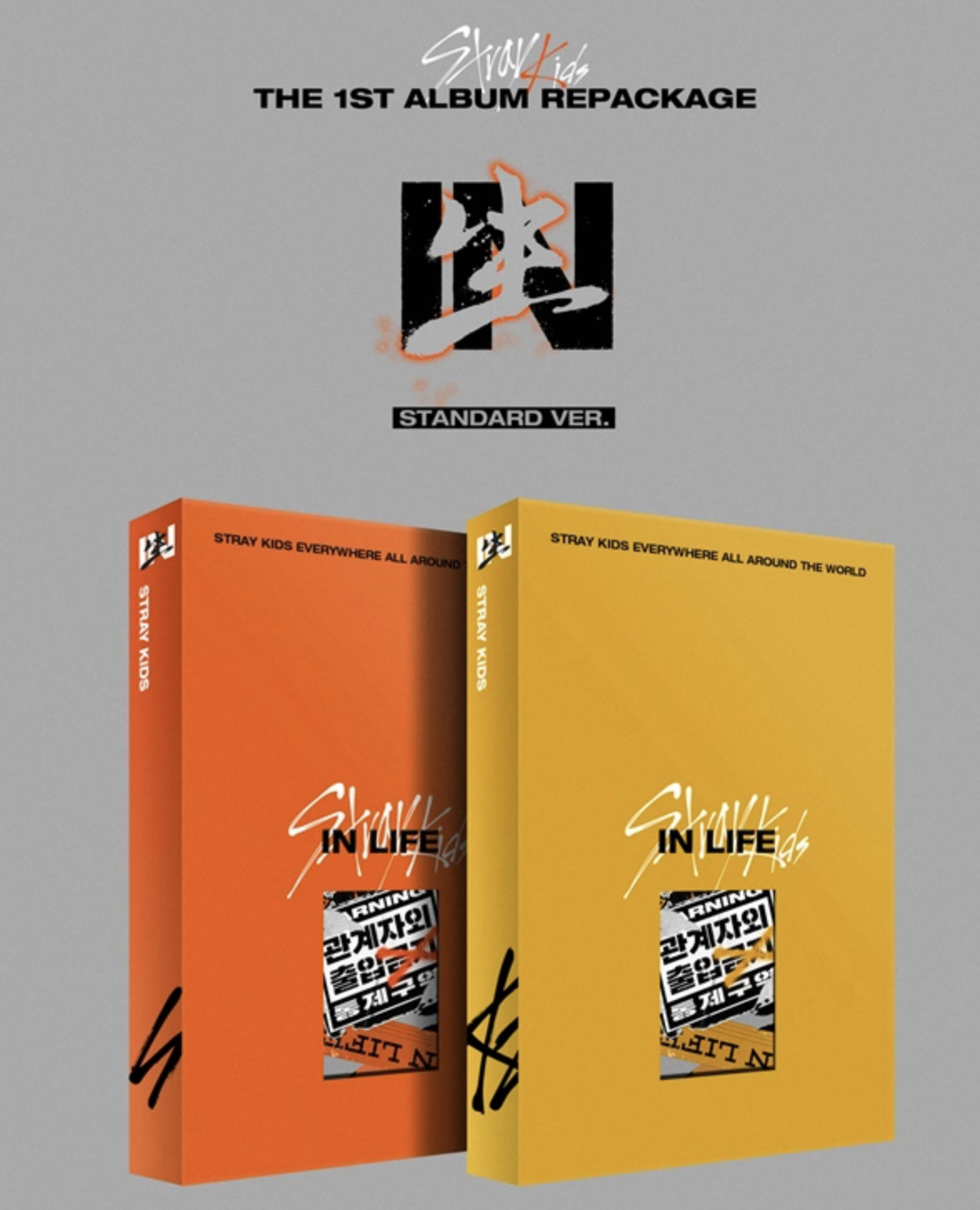 Stray Kids - Repackage Album Vol.1 [IN生 (IN LIFE)] หน้าปก STANDARD Ver. ปกสุ่ม