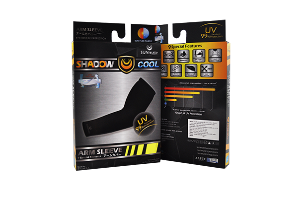 ปลอกแขนกัน UV size XXL : Yellow moon