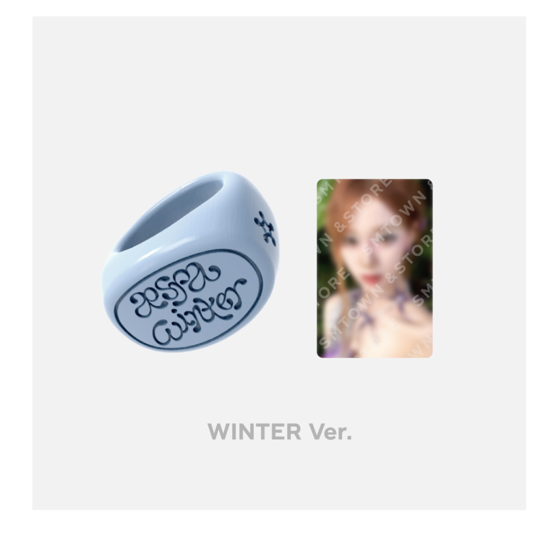aespa -aespa Digital Single - 'Better Things' MD Collection] - ของสะสม MILK GLASS แบบ Winter - ส่งเครืองบิน