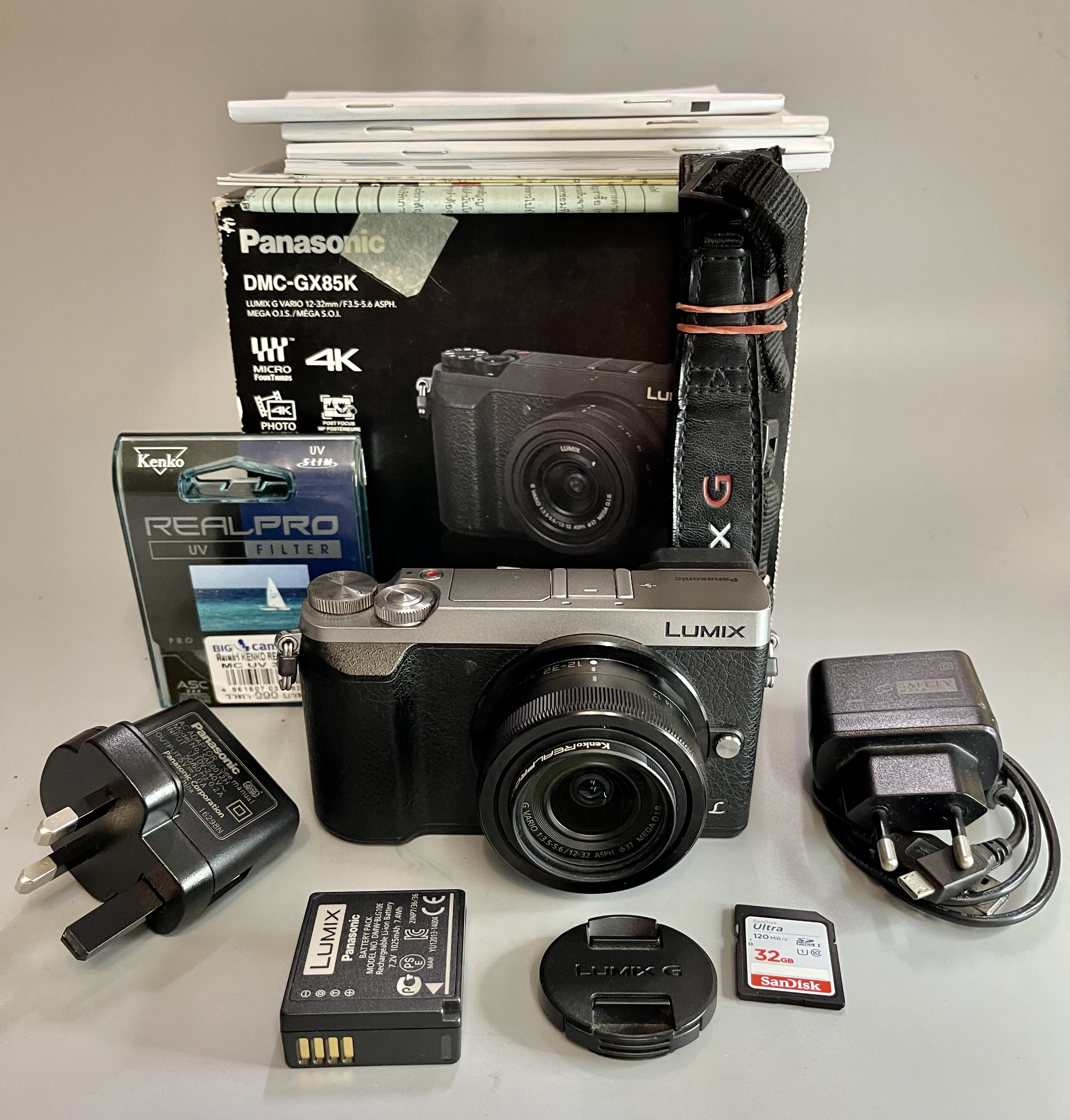 Panasonic Lumix DMC GX85K+12-32mm ชัตเตอร์ 1477 ใหม่มาก