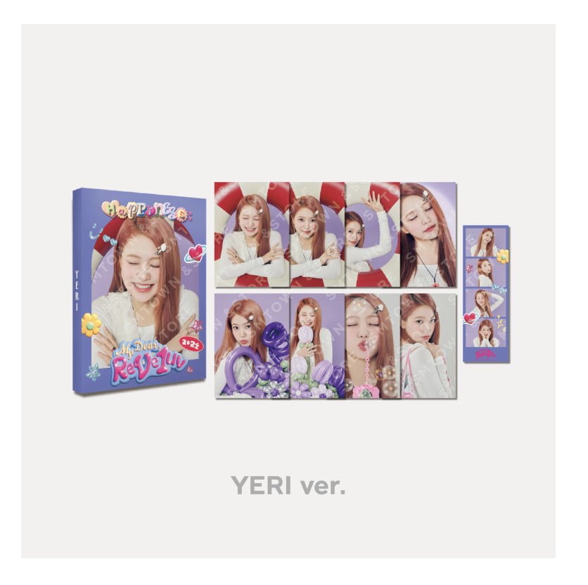 Red Velvet - Red Velvet 2024 FANCON TOUR <HAPPINESS: My Dear, ReVe1uv> MD -Postcard Book set แบบ yeri