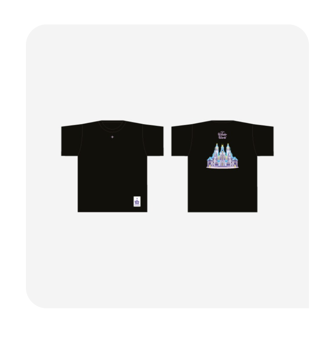ITZY - ITZY To Wonder World- ของสะสม ITZY T shirt เสื้อ - ส่งเครืองบิน