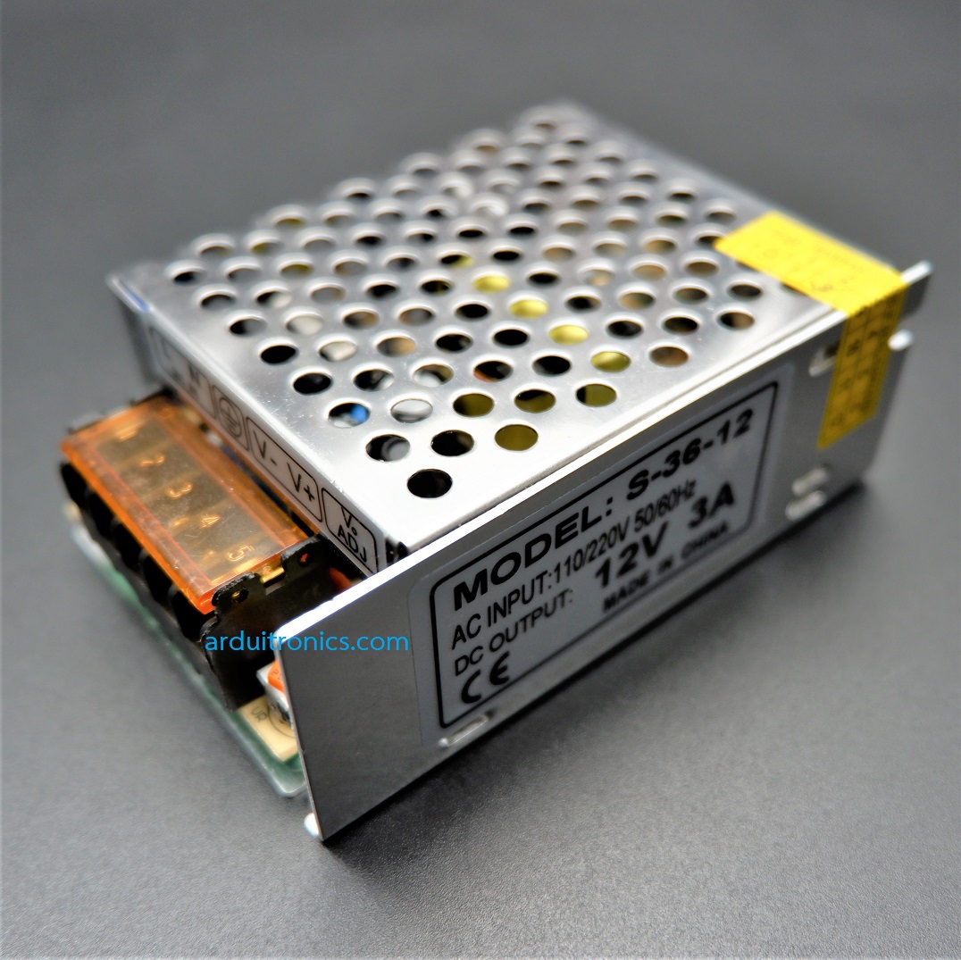 Switching Power Supply 12V 3A 36W