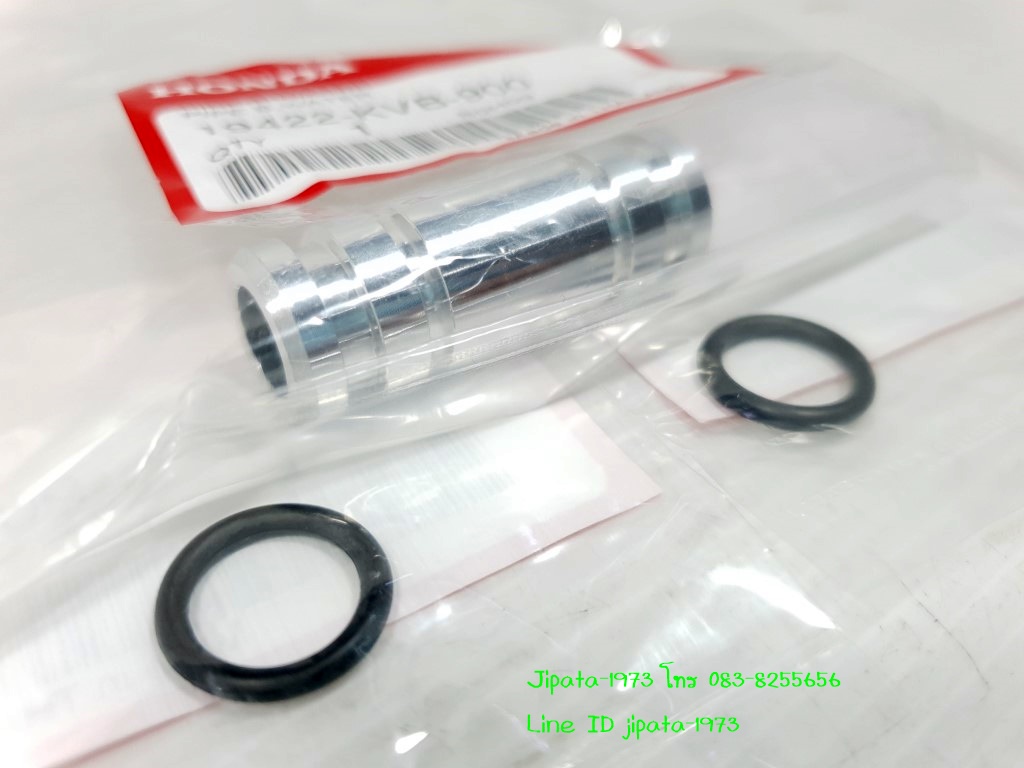 (Click 110) ชุดข้อต่อท่อน้ำพร้อมโอริง Honda Click 110,Click 110 i แท้