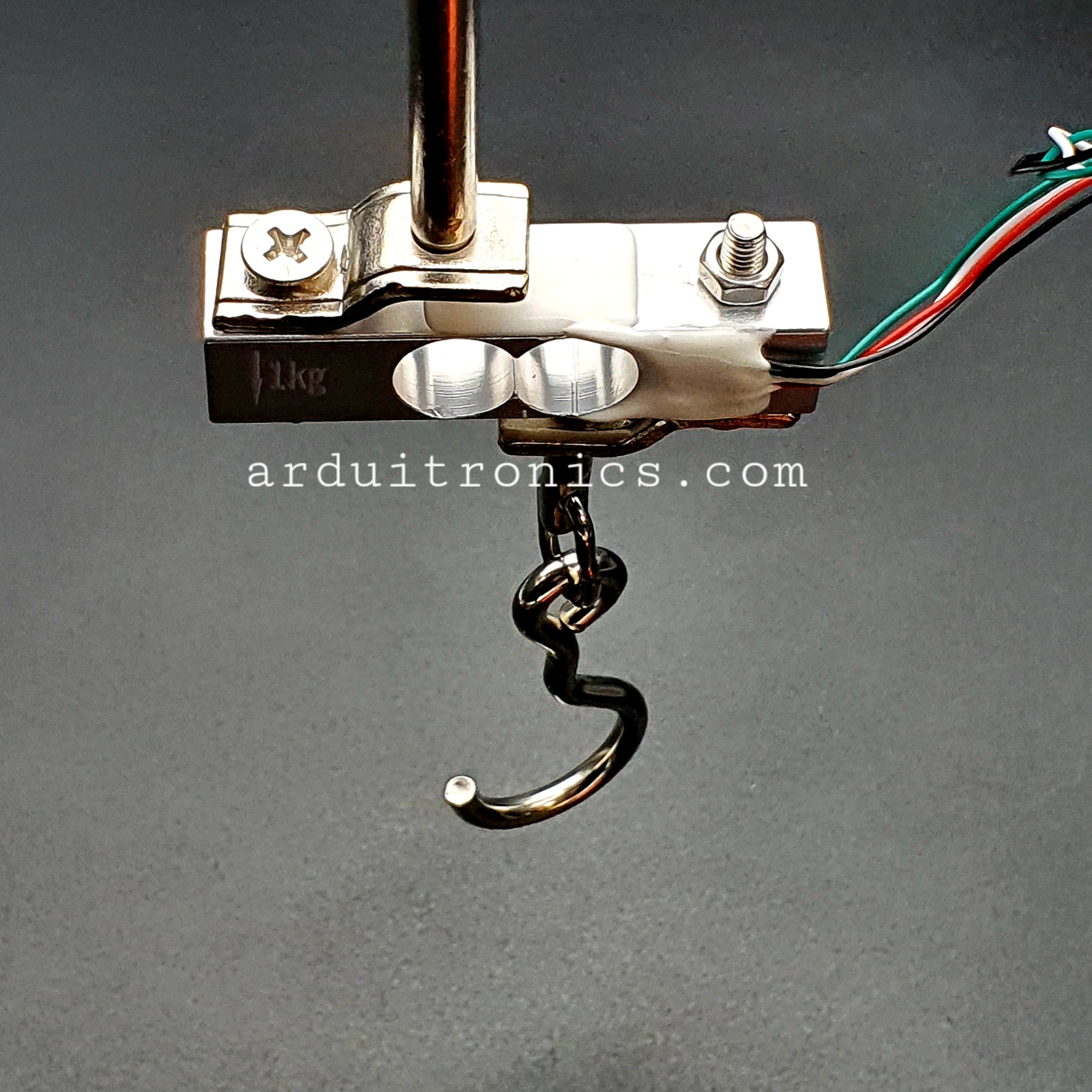 Load Cell - 1kg, Straight Bar with Hook