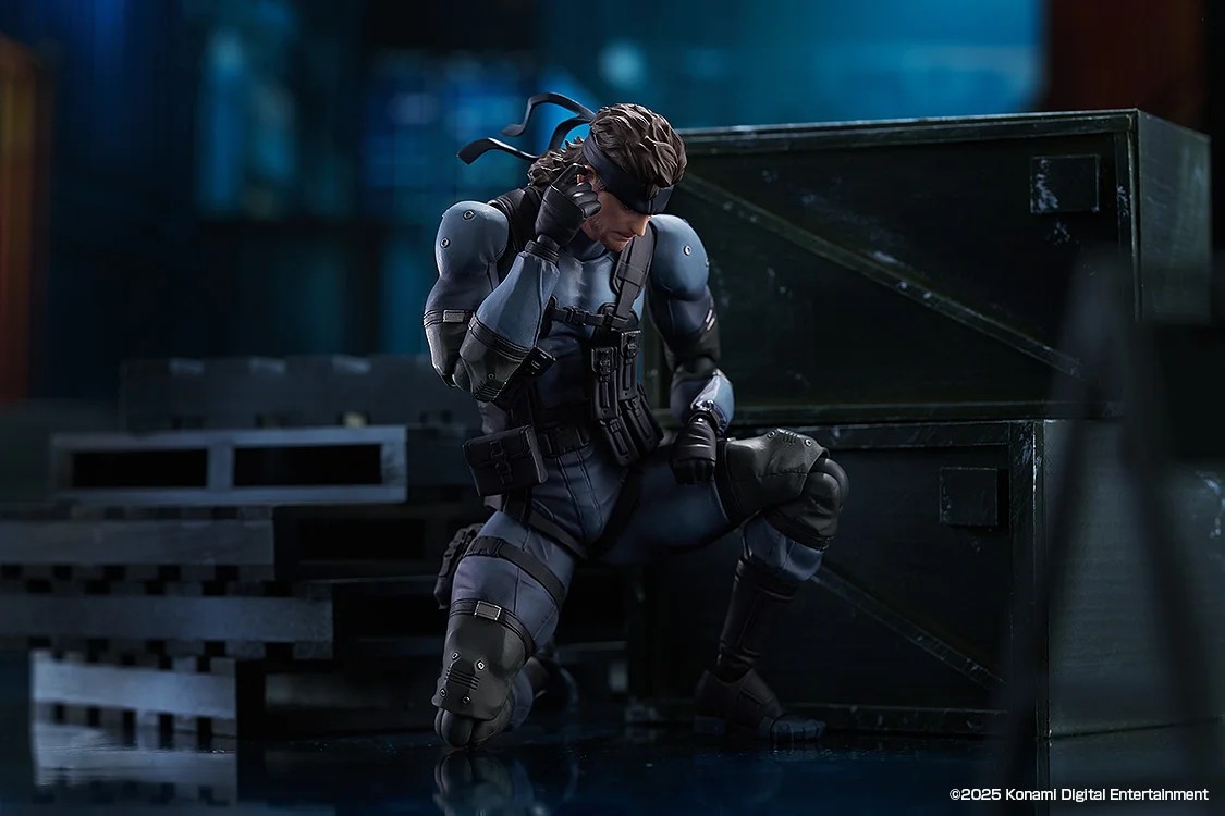"Pre-Order" [645] figma Solid Snake: MGS2 ver. Updated Edition