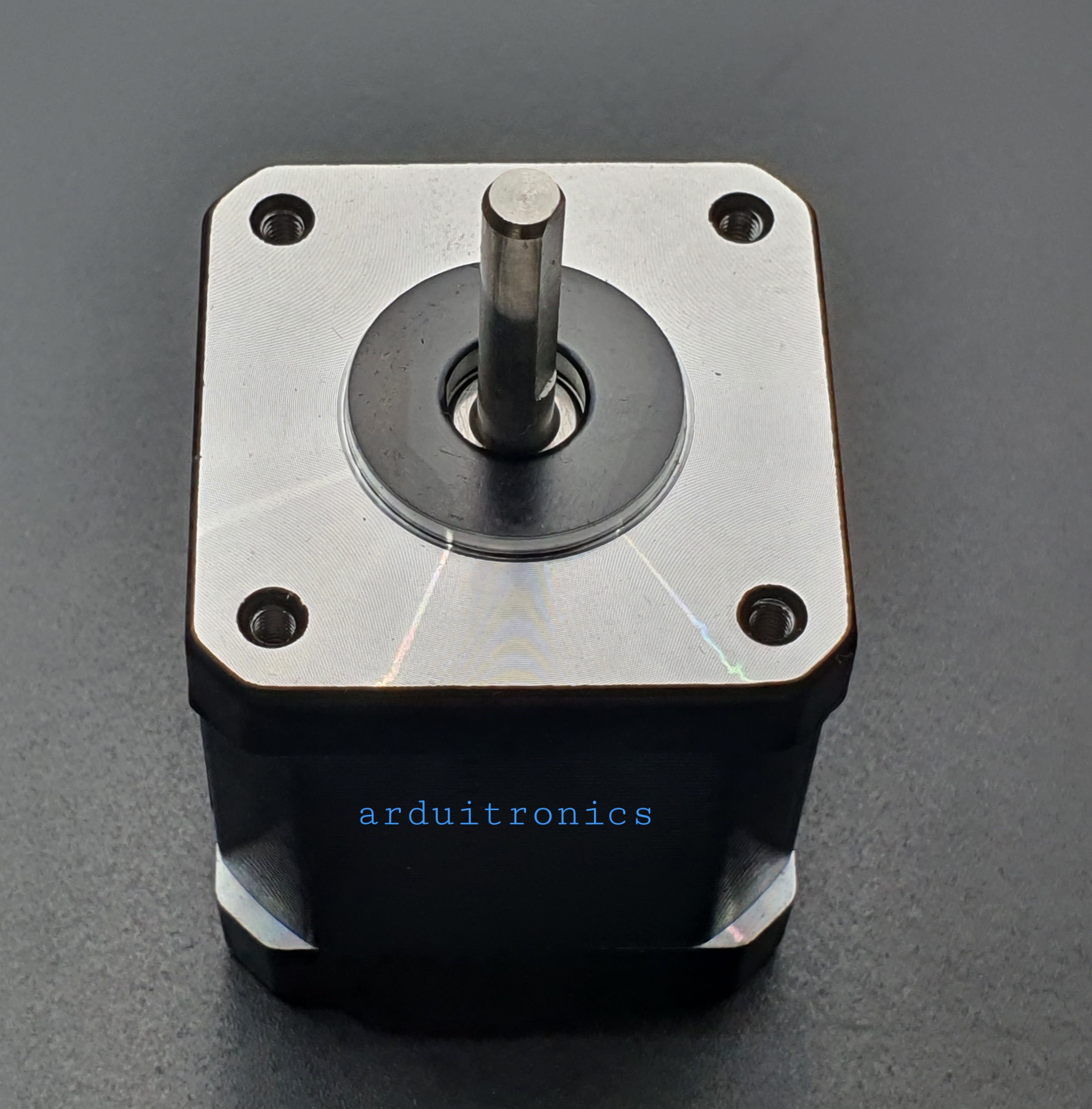 Stepping Motor แรงบิด 0.48 N.m - 1.8A (17HS8401S) สีดำ พร้อมสาย connector