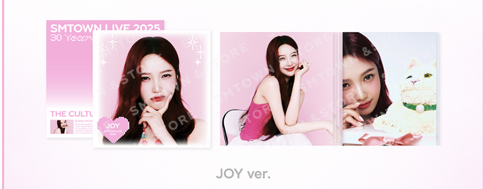 Red Velvet -2025 SM SEASON'S GREETINGS 2ND MD -LP Poster set - JOY