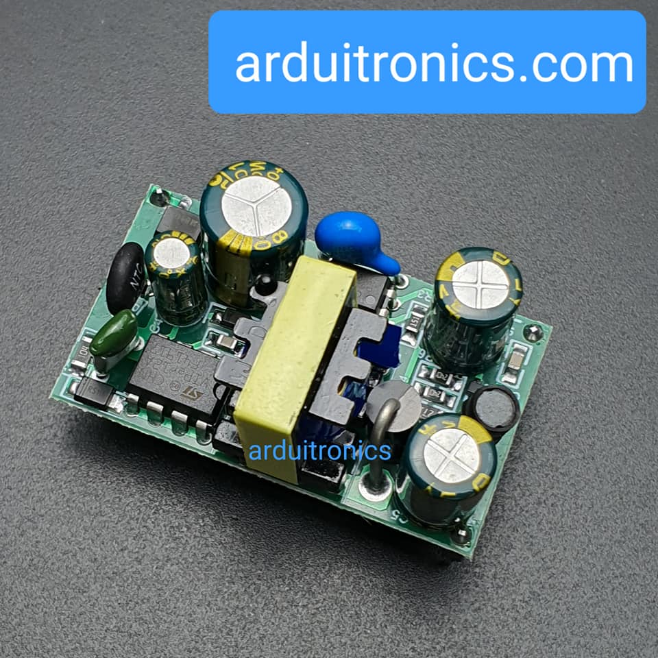 Switching Power Supply 220V to 5V แหล่งจ่ายไฟแบบสวิตชิ่ง 220V เป็น 5V 1A (Step Down)