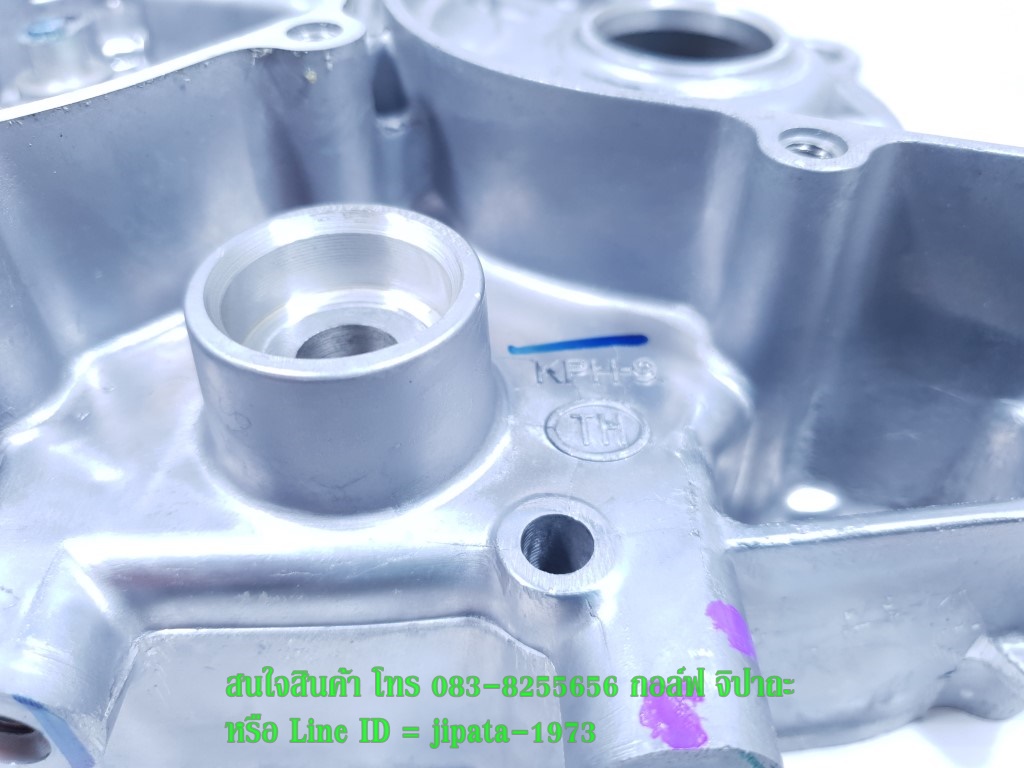 (Wave 125) เรือนเครื่องยนต์ด้านซ้าย(สตาร์ทเท้า) Honda Wave 125 S,Wave 125 i ปี 2005 แท้