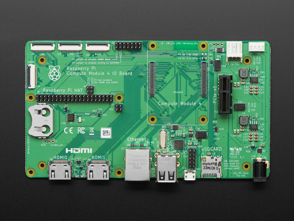 Raspberry Pi Compute Module 4 IO Board (แท้ 100%)