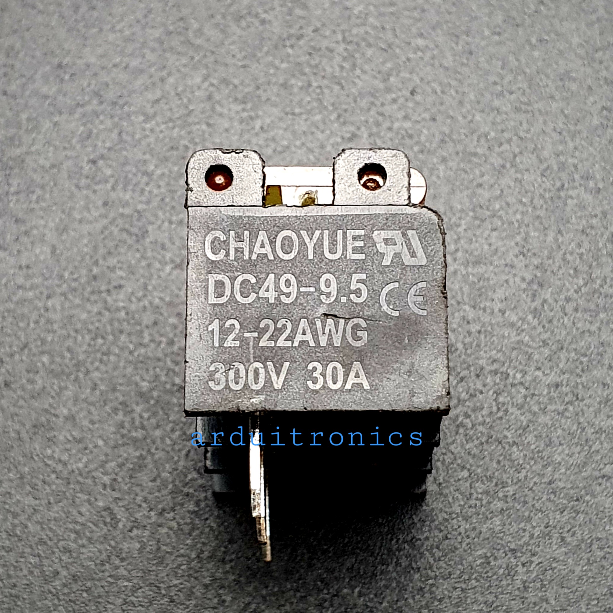 ขั้วต่อ Terminal Block HB-9500 (25A) แบบ 3 ช่อง แบบมีฝาครอบ