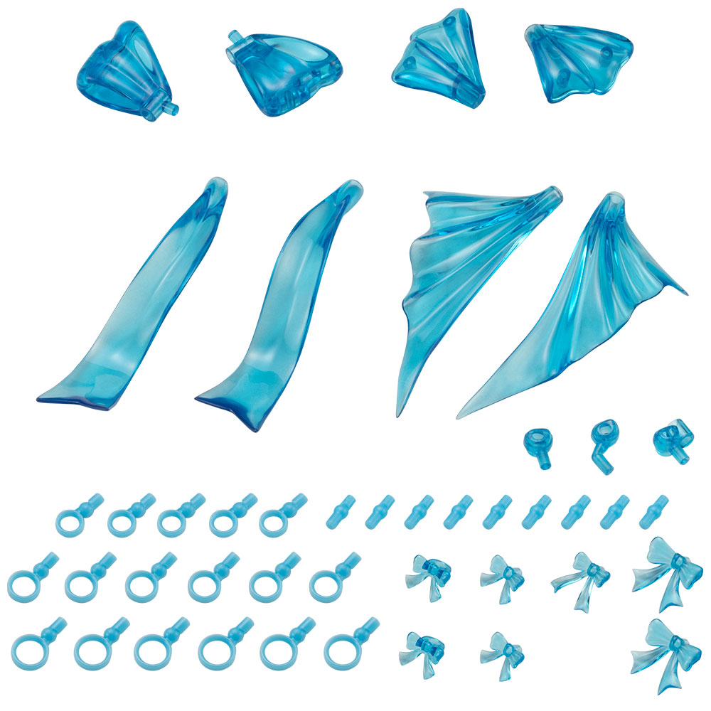 "Pre-Order" MSG Dress Up Parts Cute Ribbon Set Sky Blue Ver.