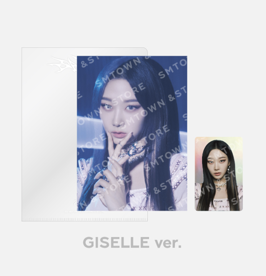 aespa - Savage MD Collection - Postcard + Hologram Photocard set - แบบ Giselle ver