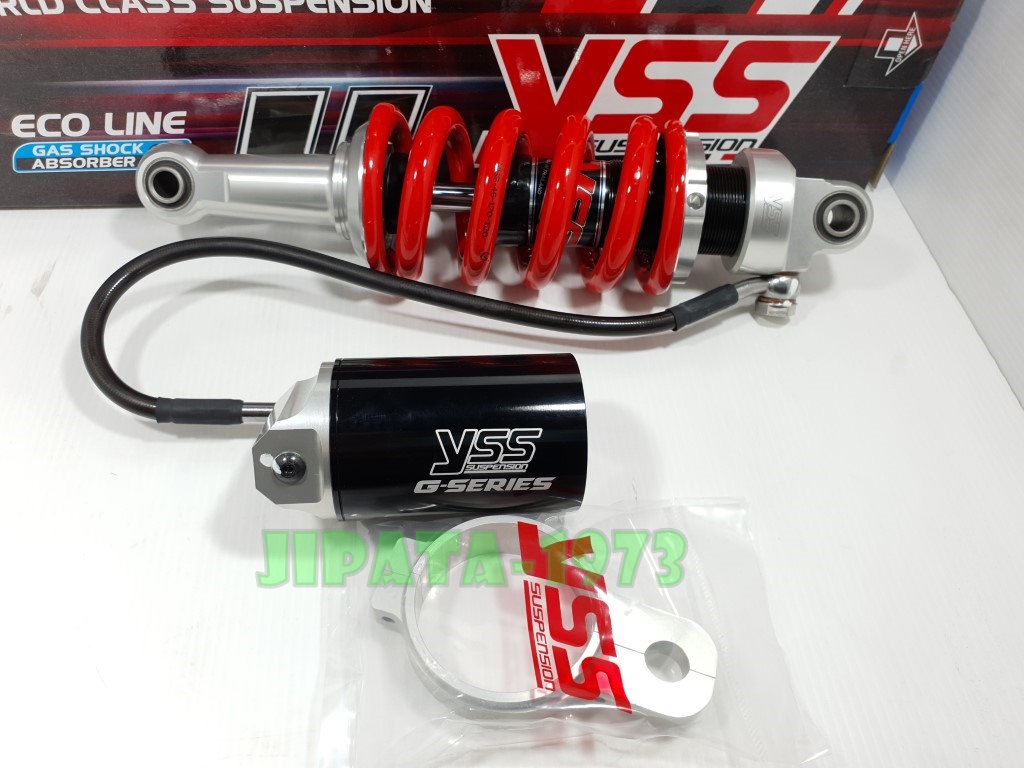 (NSR 150 ProArm)โช้คอัพหลังเดี่ยว YSS รุ่น MO-302 สำหรับ Honda NSR-PRO ARM สี ดำ/แดง/เงิน