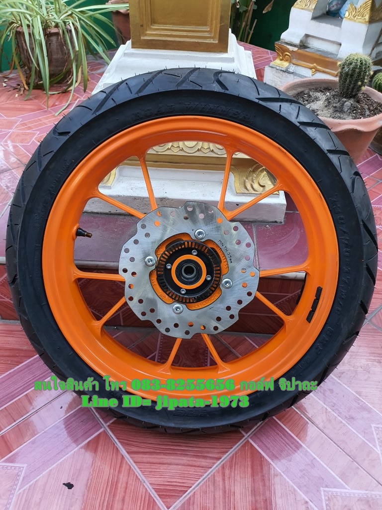 (CBR 150 i) ชุดวงล้อแม็กหลัง พร้อมยาง Hond CBR 150 i ปี 2019 แท้ (สินค้าตำหนิ)