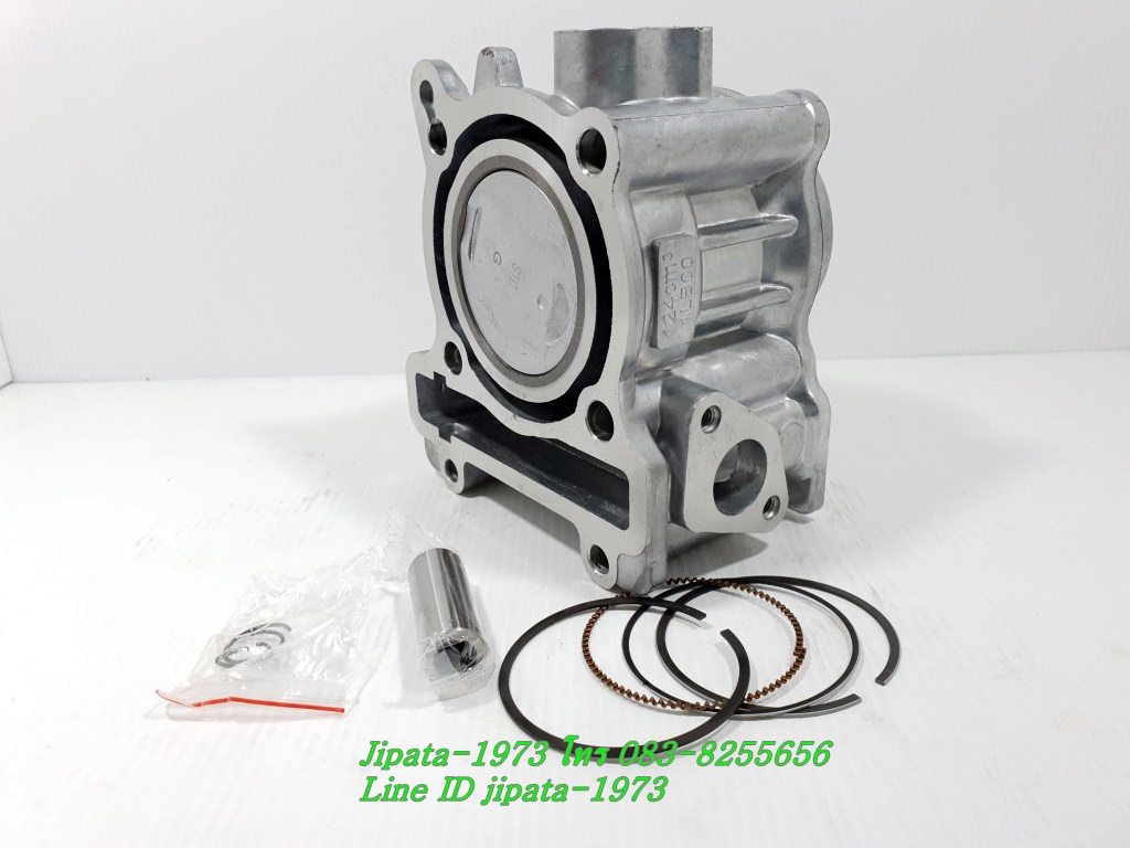 (Mio 125 i) ชุดเสื้อสูบพร้อมชุดลูกสูบแหวนครบชุด Yamaha Mio 125 i (52.4 มม.) งานเกรดเอ