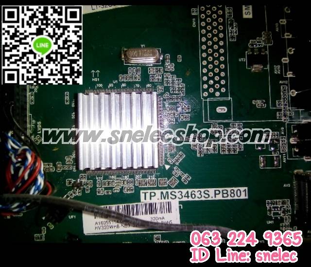 IC MEMORY Provision : LT-32G33_DKK2 ตำแหน่ง UF1 จอ HV320WHB-N80 พาร์ทบอร์ด TP.MS3463S.PB801