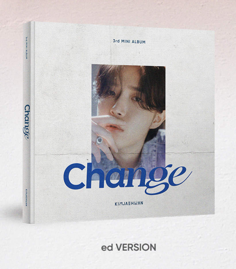 Kim Jae Hwan - Mini Album Vol.3 [Change] หน้าปก ing Ver.