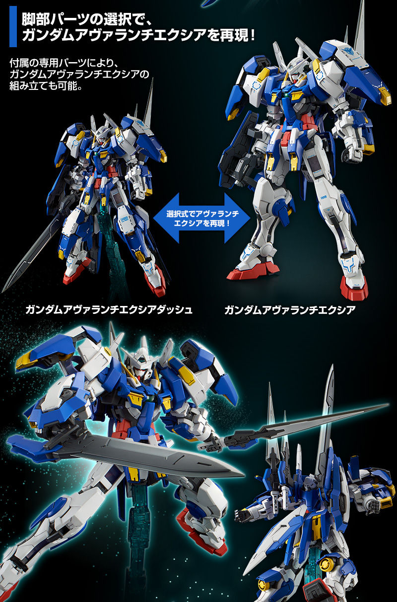 [P-Bandai] MG 1/100 Gundam Avalanche Exia Dash