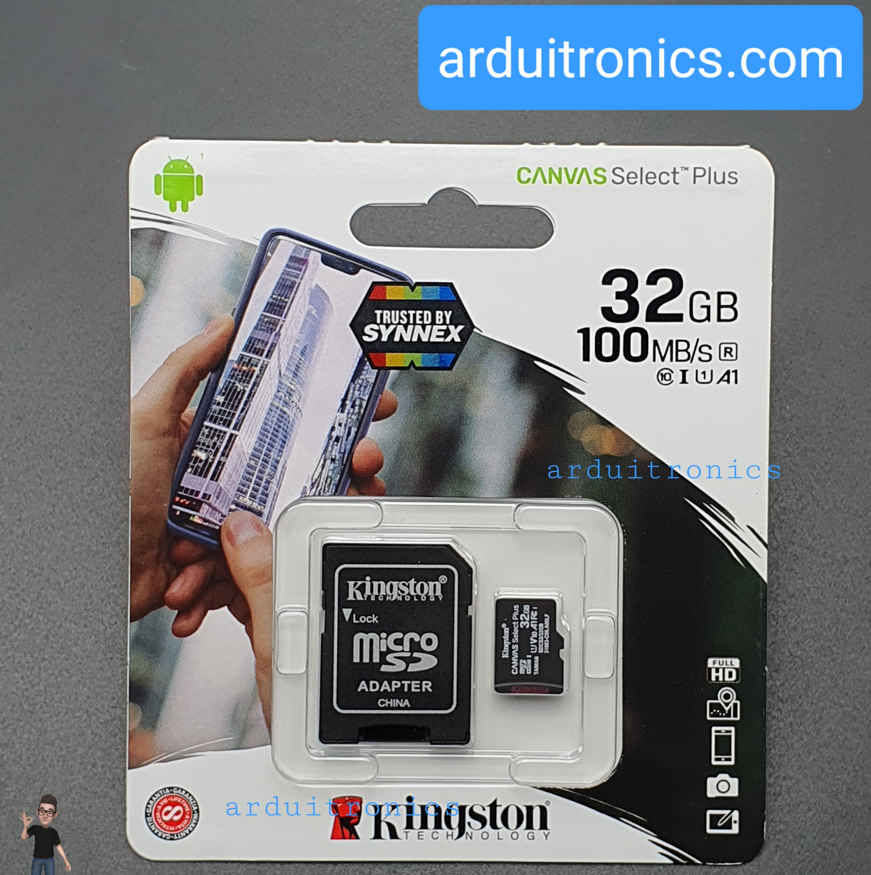 Kingston Canvas Select Plus SDCS2 micro-SDCard 32GB (100MB/s)