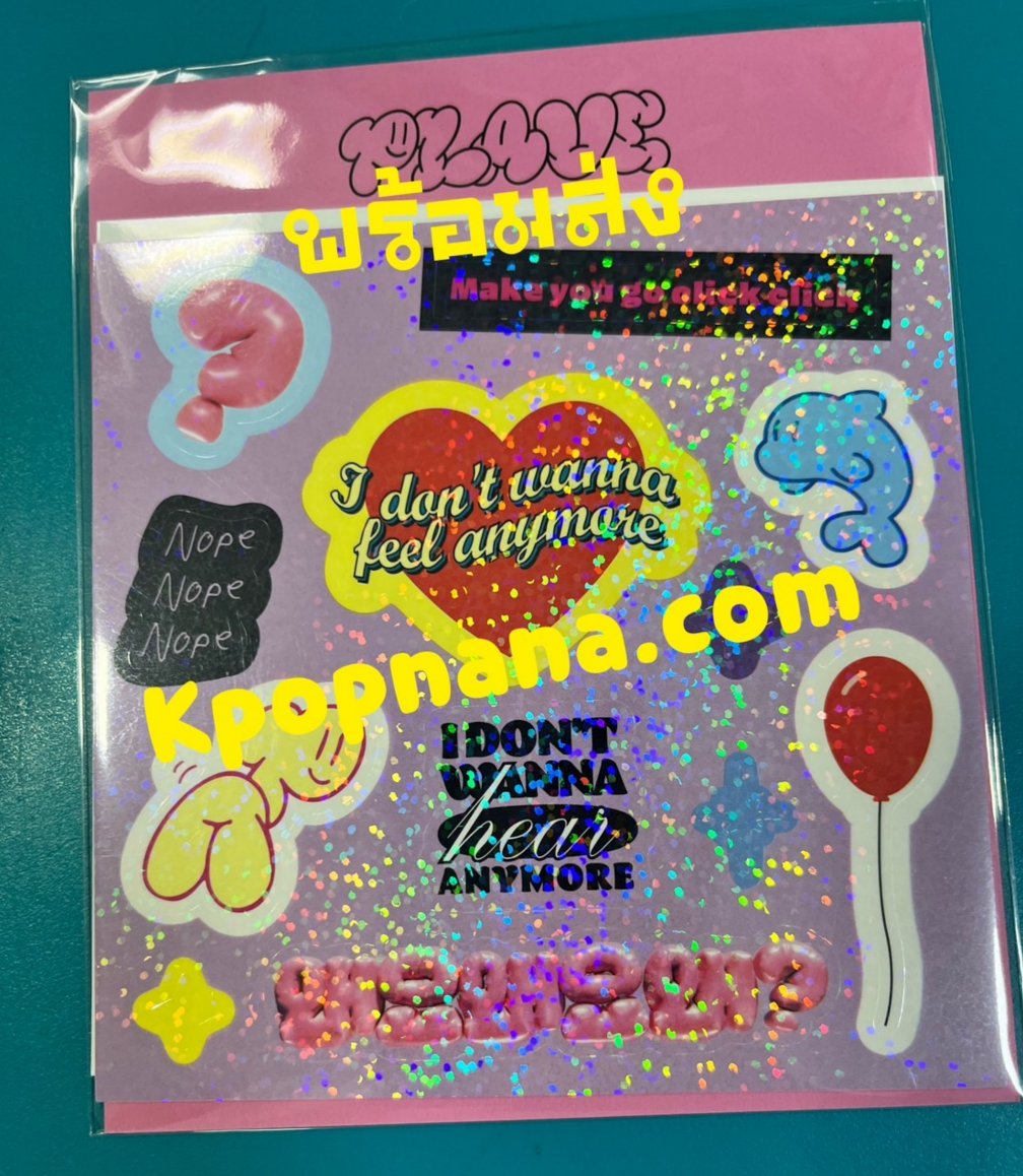 PLAVE - ของสะสม WHY? STICKER PACK - แบบ A ver พร้อมส่ง