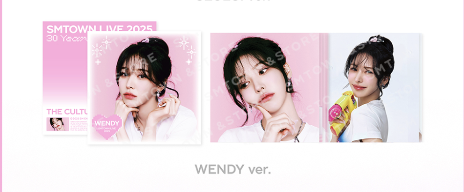 Red Velvet -2025 SM SEASON'S GREETINGS 2ND MD -LP Poster set - wendy