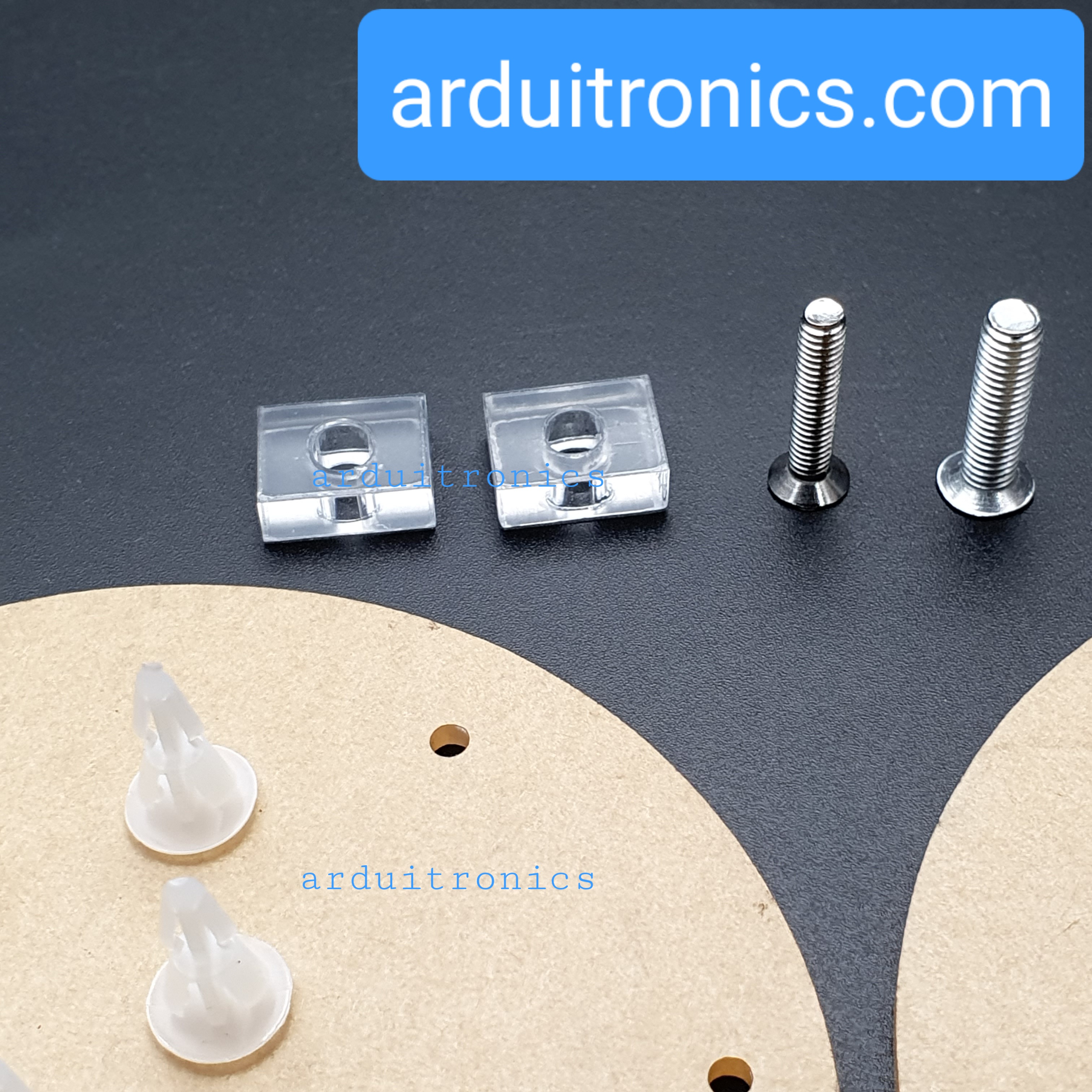 ฐานอะคริลิก แบบใส สำหรับ Load Cell รับน้ำหนัก 1kg, 2kg, 5kg,10kg, 20kg (ไม่รวม Load Cell และ HX711)