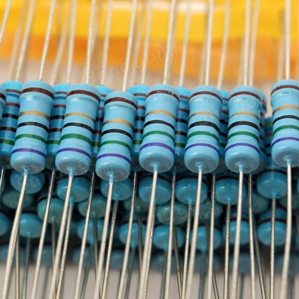Resistor 1/4W 1% แพ็คละ 100 ตัว (ดูสินค้าย่อย)
