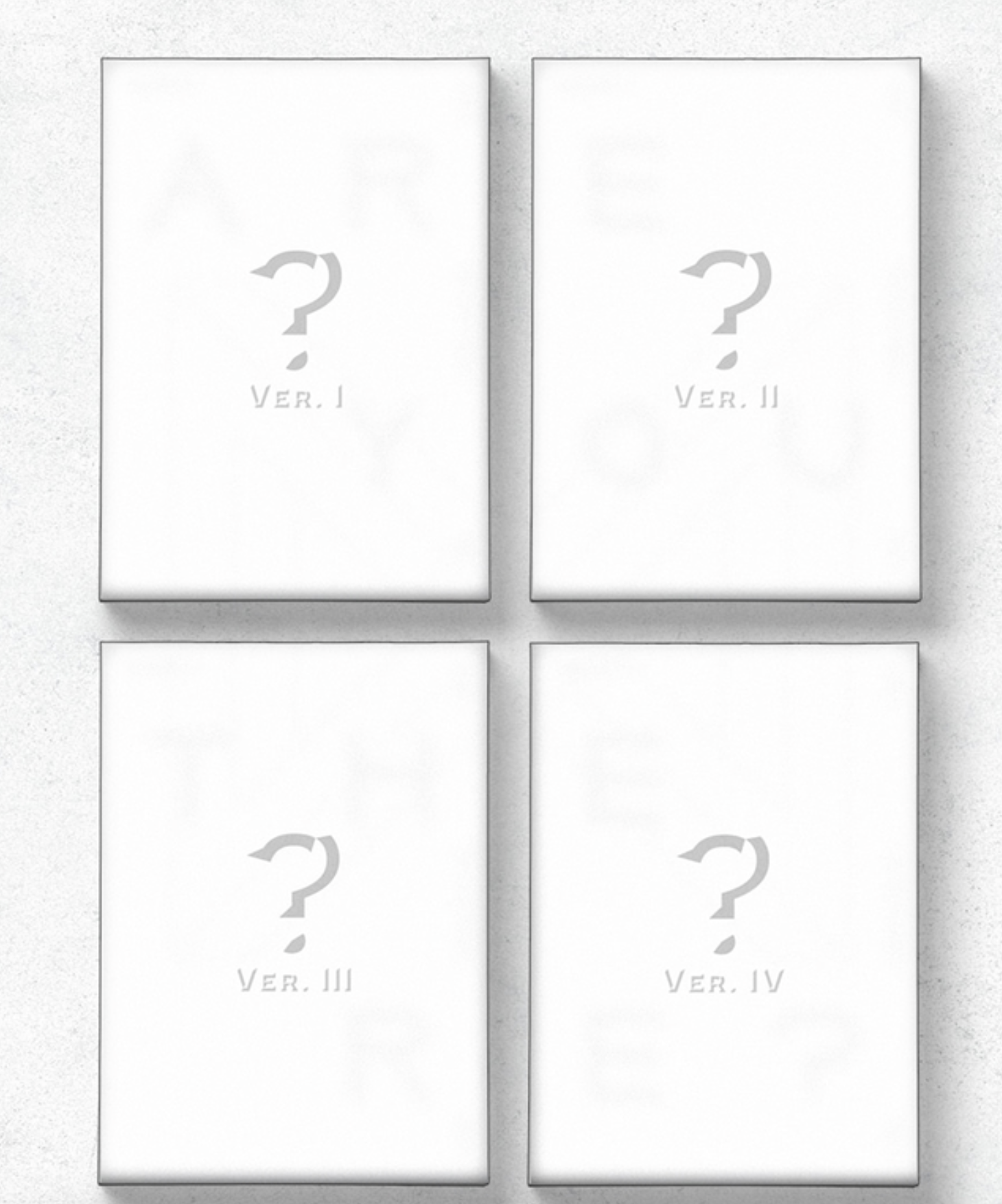 MONSTA X - Album Vol.2 [ARE YOU THERE?] set ได้ทั้ง 4 ปก