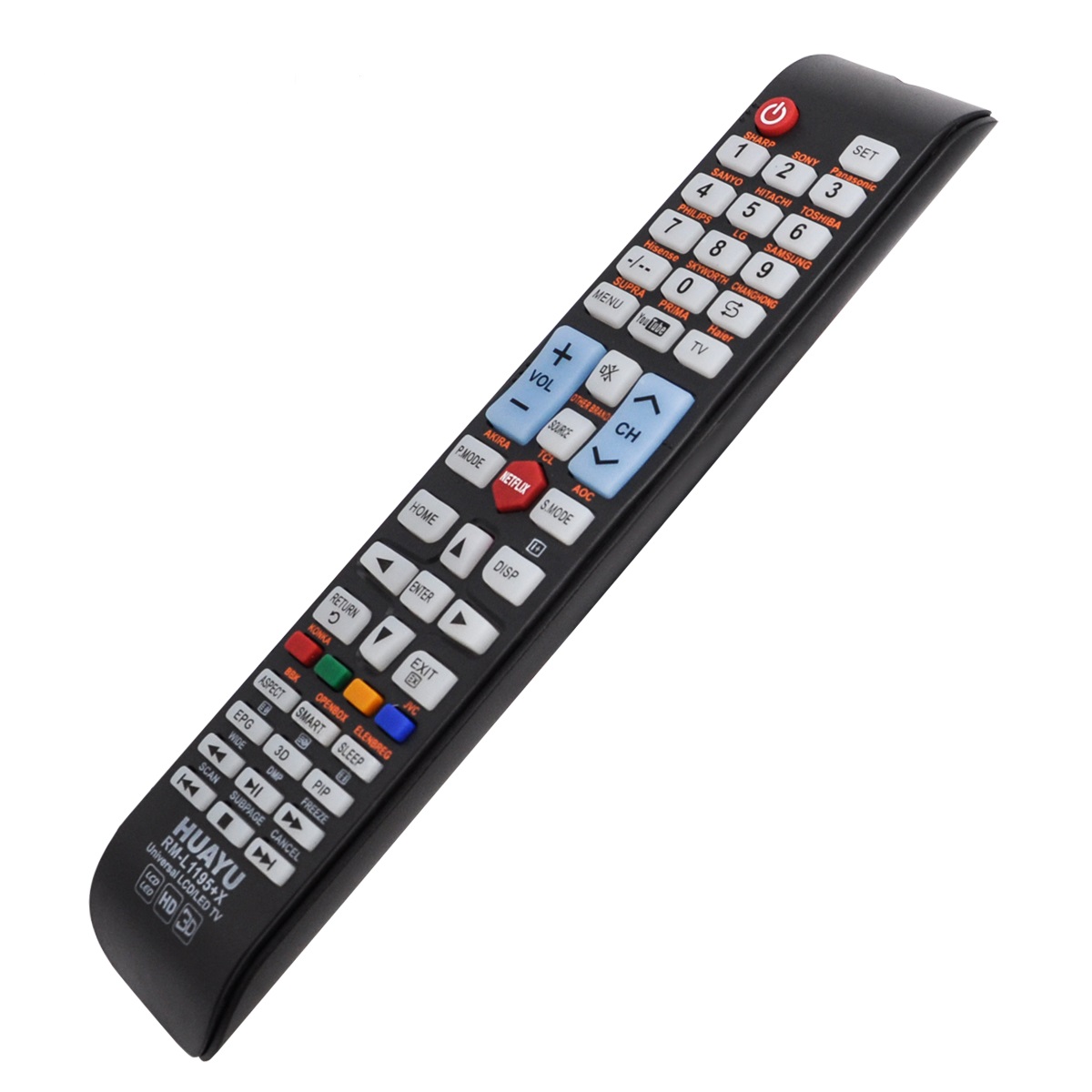 รีโมททีวี Universal Smart TV Remote Huayu RM-L1195+8