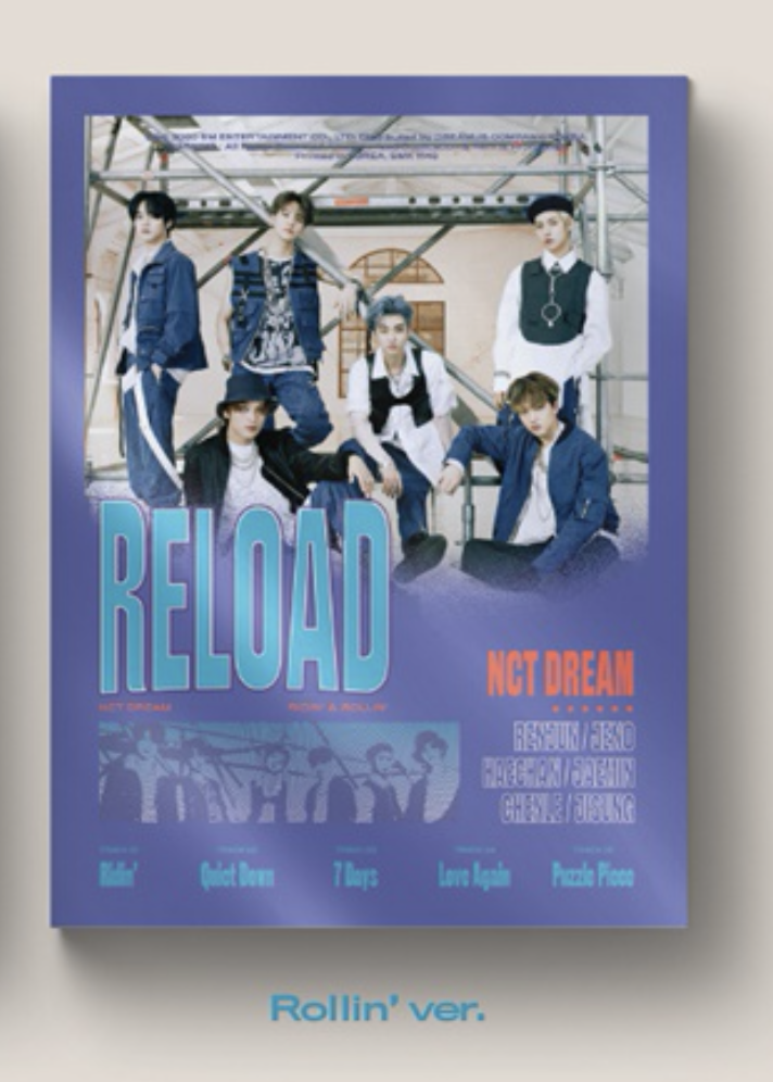 Nct dream -Album [Reload] แบบ Rollin Ver.