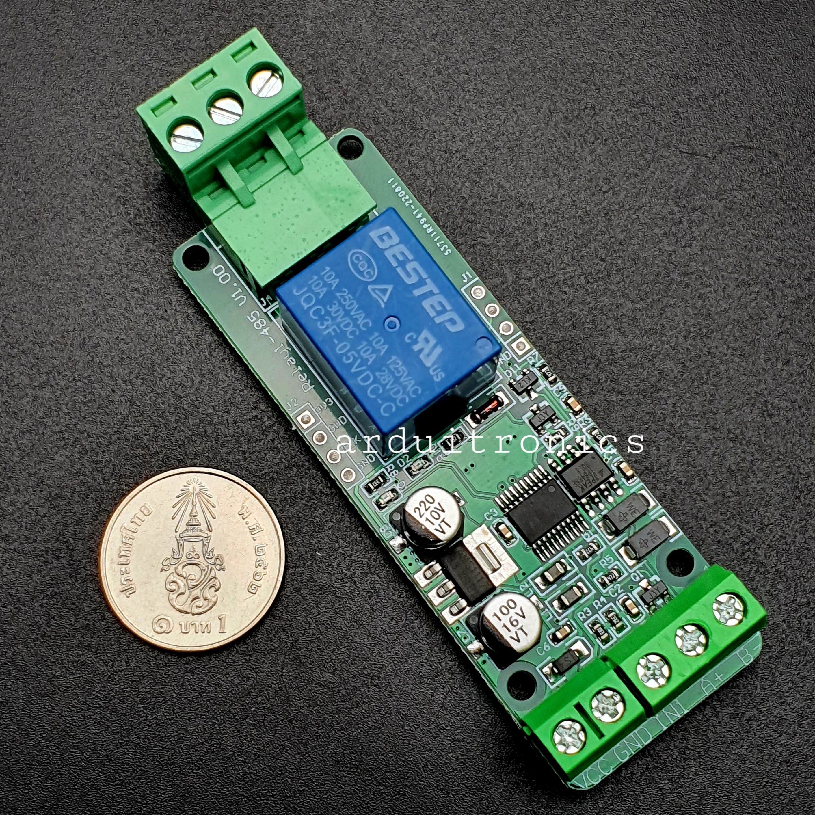 Modbus - RTU 1 Channel Relay Module RS485/TTL (5V)