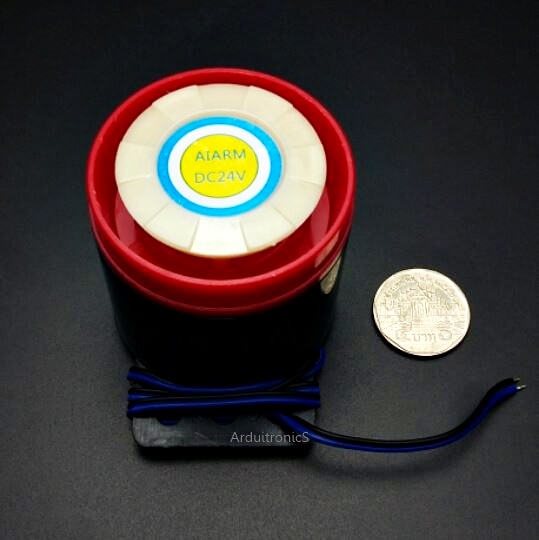 Buzzer 24V (เสียงดัง) BJ-3 สัญญาณเสียงเตื่อนภัย/กันขโมย