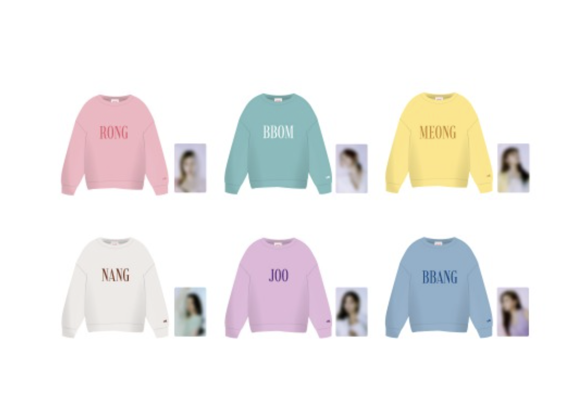 Apink- Apink 2021 Pink Eve -SWEAT SHIRT ระบุชื่อ ที่ต้องการ