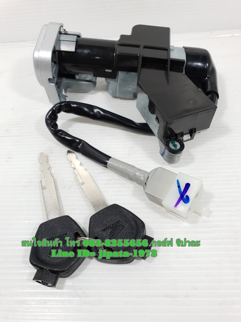 (Wave 125 i) ชุดสวิทช์กุญแจ ชุดใหญ่ Honda Wave 125 i ปี 2019 แท้