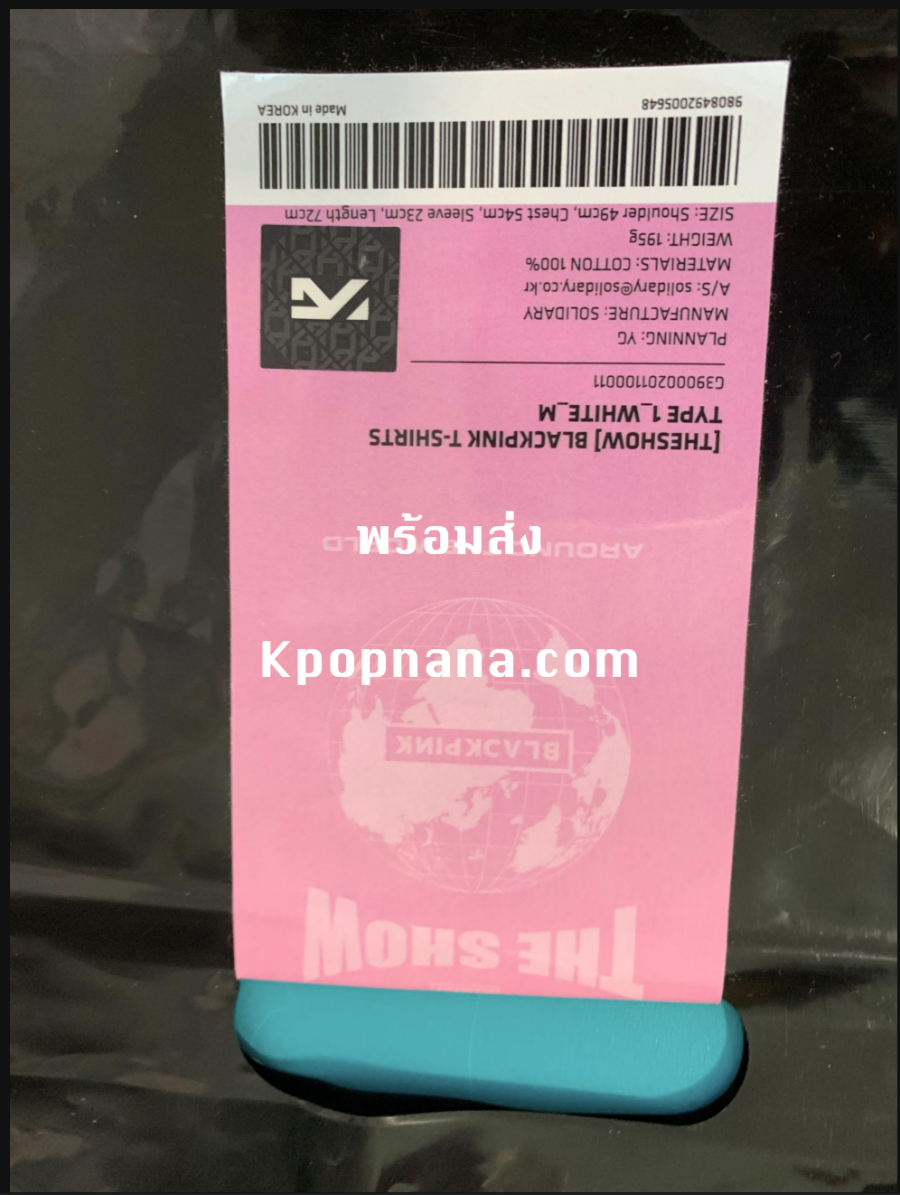 BLACKPINK - [THESHOW] BLACKPINK - T-SHIRTS_TYPE 1 พร้อมส่ง size M